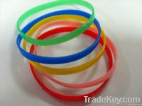 silicone thin wristband