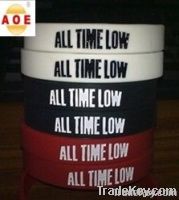 silicone bracelet, silicone wristband