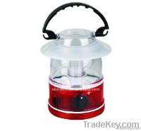 solar camping lantern with rechargeavle battery