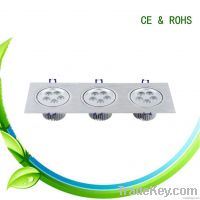 5W x 3 LED Ceiling Light