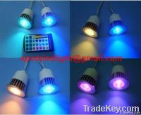 E27 led spotlight 5W RGB