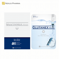 Glutanex Face Mask Sheets (Glutathione Face Mask 5 sheets + 15 sheets)
