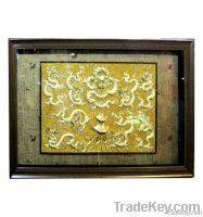 lacquer thread sculpture