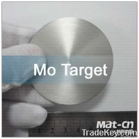 99.95% high density pure sliver Mo Sputtering Target