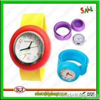 Fashion Exchangeable Silicone Snap Watches