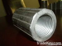 steel threaded rebar splicing coupler