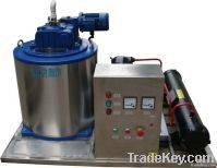 small seawater ice flake machine / ice maker used on boat 1ton per day