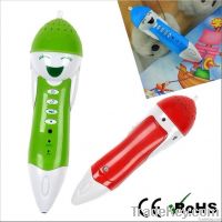 Electronic reading pen, an useful tool to learn language for kids