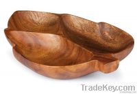 Acacia Leaf Tray Satin