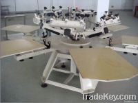Carousel Screen Printing Machine with Micro Adjustment