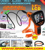 Multi-functional Video Endoscope with 3.5&quot; LCD screen