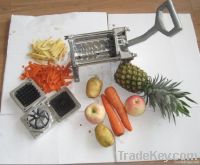 manual stainless steel vegetable cutter