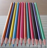 Resin color pencil of plastic