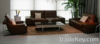 leather sofa
