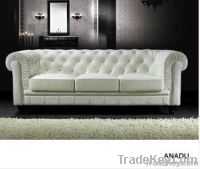 leather sofa