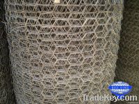 Stock hexagonal wire mesh for gabion box or Chicken wire