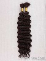 Virgin 100% human hair extension bulk hair