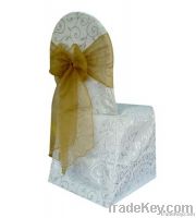 Plain Dyed Chair Cover For Weddings