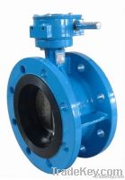 Gear Operated Concentric Double Flanged Butterfly Valve