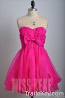 wholesale polyster sweetheart party/prom/homecoming/cocktail dresses