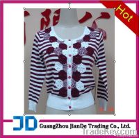 Fashion ladies' cardigan sweater