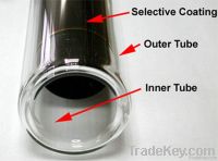 three target vacuum tube
