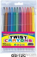 Twist crayon/plastic crayon/retractable crayon/crayon