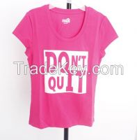 youth girl&#039;s silica printing t-shirt