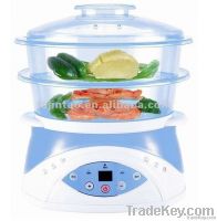 24 hours pre-set function digital electric food steamer