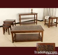 Hot Seller Mosaic with Wood Living Room Set