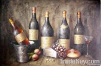 Still life oil painting