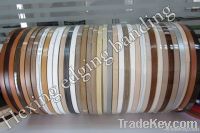 pvc decorative wood grain edge banding with Cherry texture