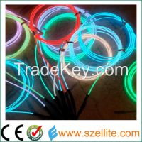 Hot item ! New technology decoration multi colour el wire wholesale