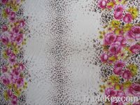 Digital printed chiffon fabric