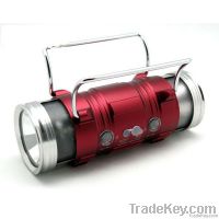 Double Head Night Fishing Lamp Lamp with 2 X 3W Main LED Bulb, White a