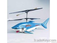 2012 HOT 3ch Infrared shark helicopter, radio control shark