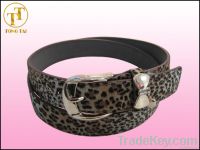 Ladies Fashion Leopard Print Belts Womens