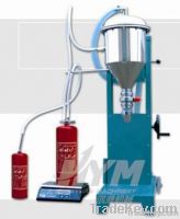 semi-auto fire extinguisher powder filling machine