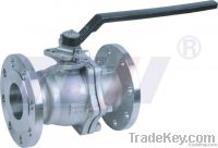 API/JIS 2PC FLANGED/BUTT-WELD BALL VALVE