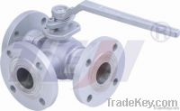 3-WAY L/T-TYPE SOFT SEAL FLOAT BALL VALVE