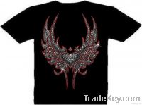 Rhinestone transfer motif