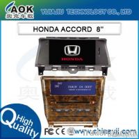 Hot sell 2 din 8 inch  Car DVD GPS Player Special For HONDA Accord 8