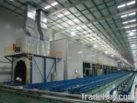 powder coating line