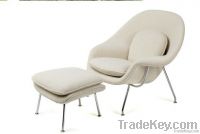 Womb Chair + Ottoman