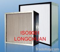 High Efficiency Air Filter with Seperator