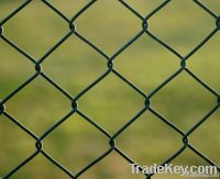 Galvanized and PVC Coated Chain Link Fence