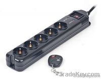 Remote controlled surge protector