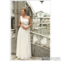 Hot sale white charming wedding dress