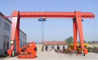 Single beam gantry crane