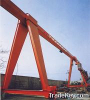 Electric travelling gantry crane